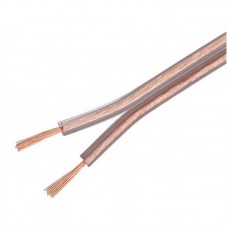 Καλώδιο Ηχείων 2x0.50mm² Διαφανές 9-52050